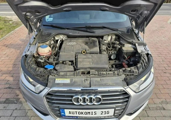 Audi A1 cena 37900 przebieg: 174000, rok produkcji 2015 z Kowary małe 379